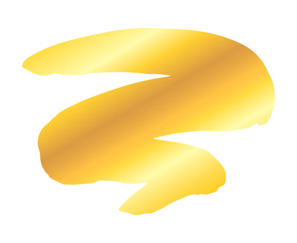 艺术的金色笔触图片下载