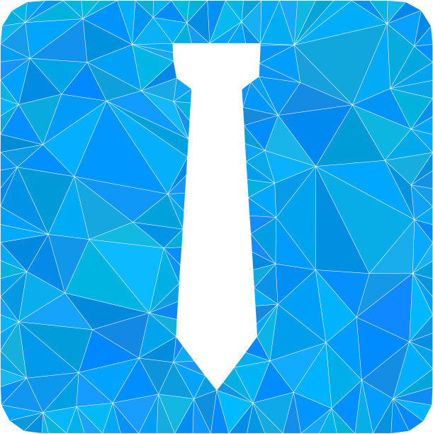 领带低聚mocaic图标图片下载