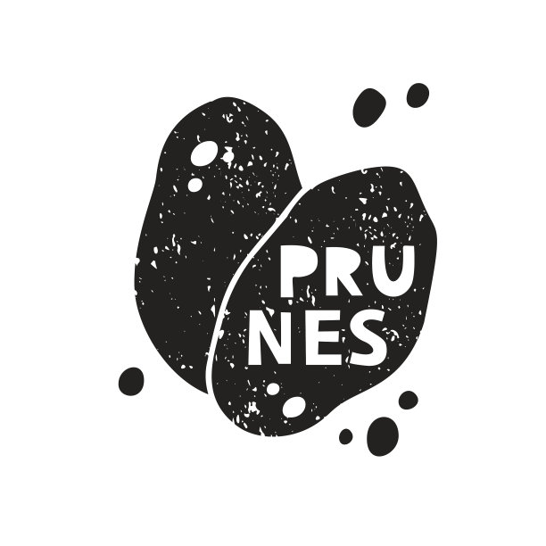 梅干垃圾贴纸黑色纹理剪影图片下载