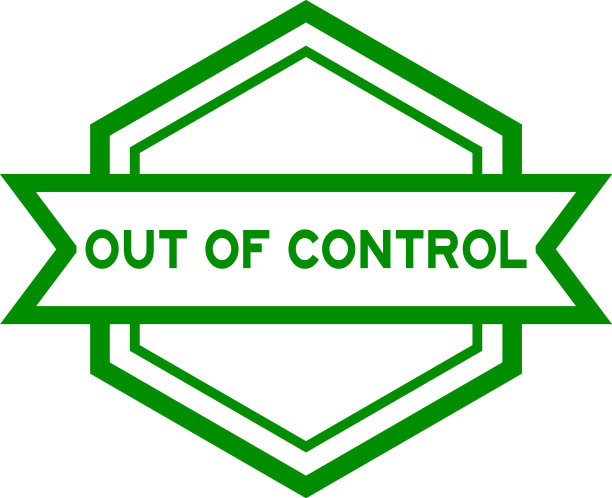 六边形的复古标签旗帜在绿色的颜色与图片下载