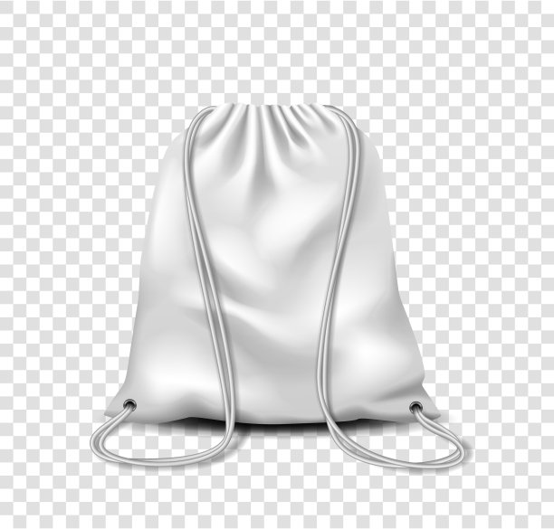 双肩包与绳子隔离上图片下载