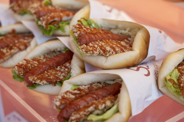 面包店的汉堡图片下载