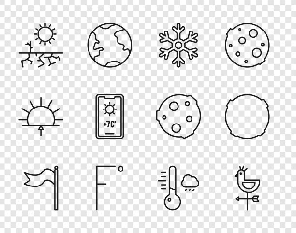 集线气象风向袋风向标公鸡图片下载