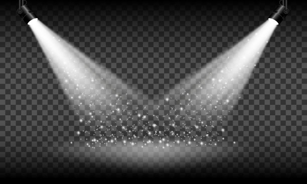 用明亮的白光聚焦图片下载