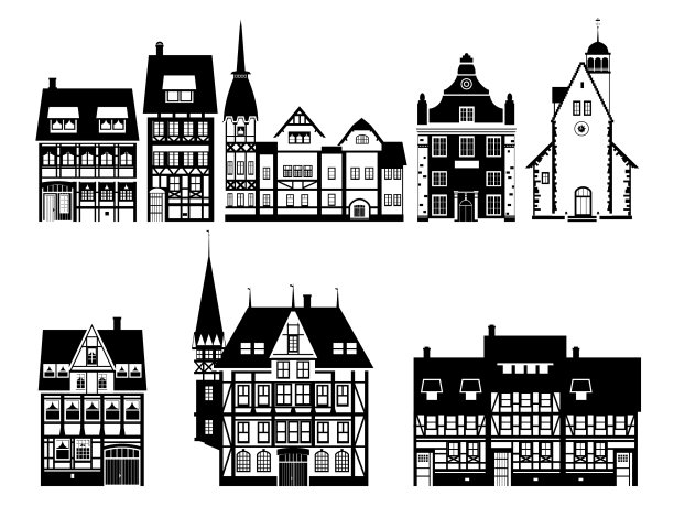 集公寓、洋房、古建筑于一身图片下载