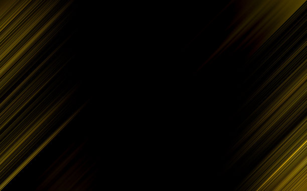 黑金背景梯度纹理柔和金色配合光科技对角灰白色图案线条豪华美观。图片下载