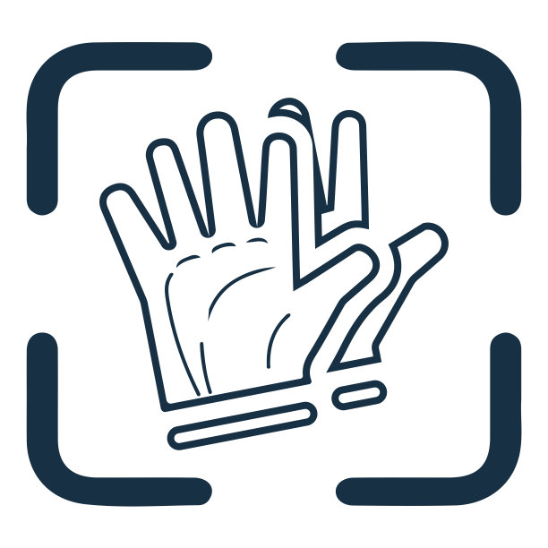 服装时尚皮革手套图标图片下载