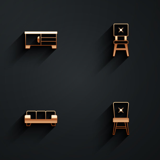 集电视桌、立椅、沙发和图标于一身图片下载