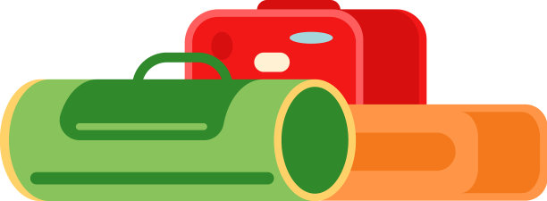 露营、旅游、休闲娱乐的行李图片下载