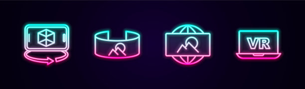 设置线三维建模360度视野广角图片下载