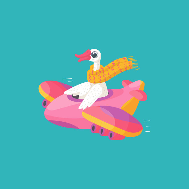 小鹿在飞机上操纵动物图片下载