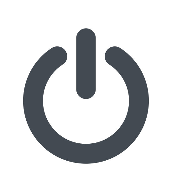 电源按钮的象征。图标按钮的权力图片下载