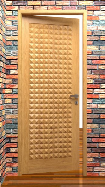 木门模型象棋从选定的木材，萨玛林达烤箱坎珀木材，柚木，莫兰蒂烤箱，默鲍乌烤箱，Bengkirai，乌林，在3D插图与照片质量4K和8K或全高清图片下载