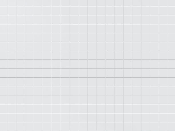 白色瓷砖墙或地板的背景和纹理。厨房，浴室，厕所的模型。为你的设计留出空间。3 d渲染图图片下载