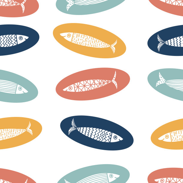 沙丁鱼和石头。图片下载