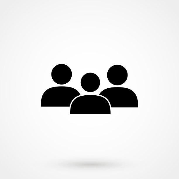 移动群组图标设计简单，上呈白色图片下载