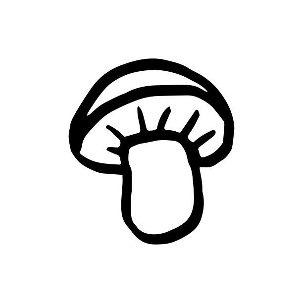 手绘涂鸦蘑菇图片下载