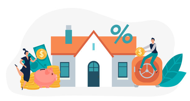 信用货币的概念有买房、贷款和抵押图片下载