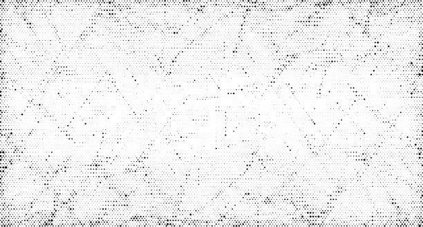 Grunge半色调纹理背景。波普艺术点纹理。漫画风格的谷物背景。难看的东西散斑效应。壁纸挠的影响。像素粒子矢量背景图片下载