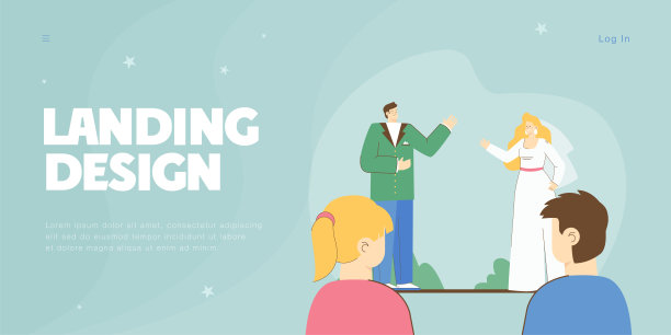 人们看着一对新人结婚图片下载