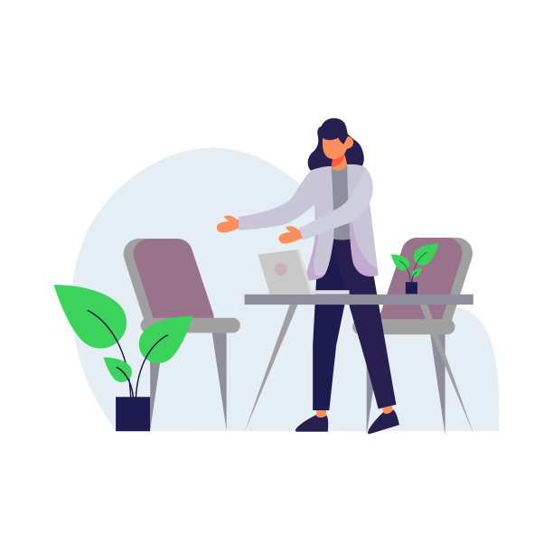 一位病人向美容医生咨询她的身体护理矢量插图图片下载