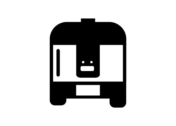 电饭煲。简单的黑白插图。图片下载