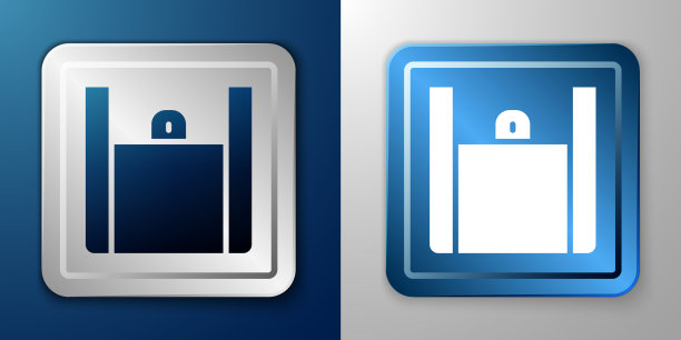 白色在线订购和快餐配送图标图片下载