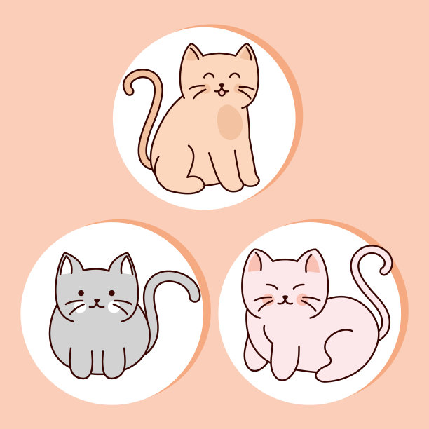猫咪图标图片下载