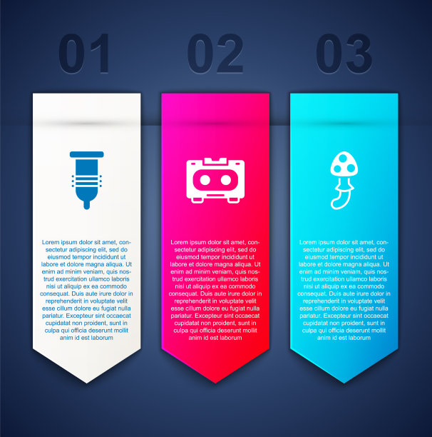 设置安全套的复古录音带和图片下载