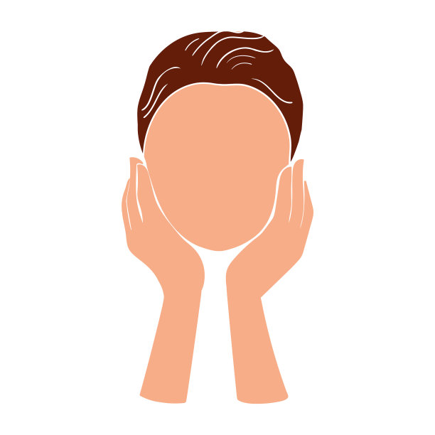 一位美丽的年轻女子把她的手握在身边图片下载