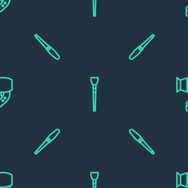 将线妆刷、指甲锉和吹风机固定好图片下载