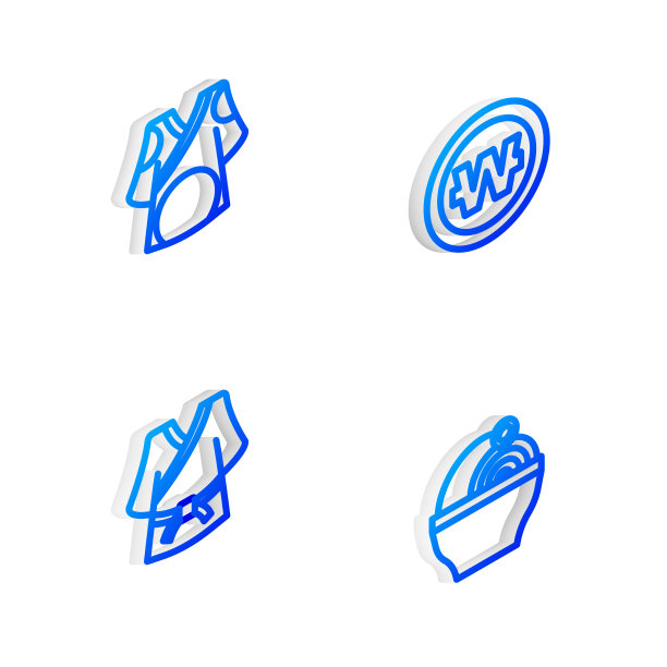 套等距线韩币和服图片下载