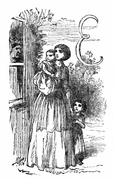 字母E：驱逐，妇女和儿童被锁在门外图片下载