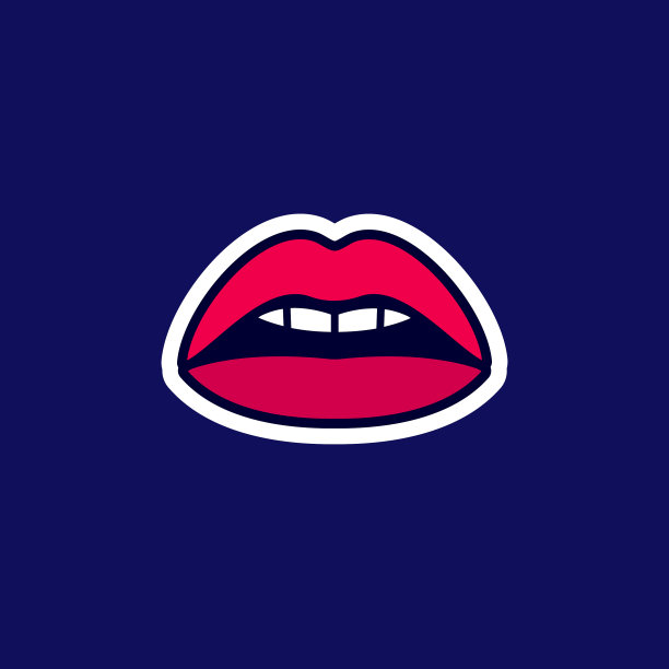 性感的噘嘴，女性美丽的张开嘴图片下载