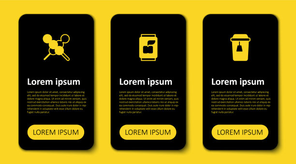 将一杯茶、汽水罐和肉丸放在木头上图片下载