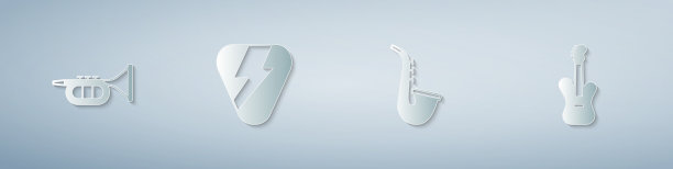 设置小号，吉他，挑选萨克斯管和电子图片下载