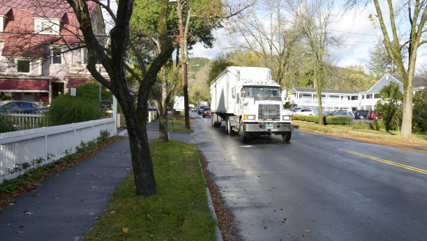 卡车在佛蒙特州。图片下载