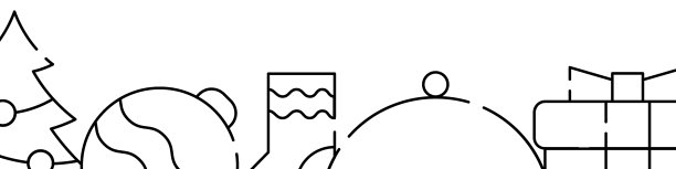 圣诞新年相关横条幅或图片下载
