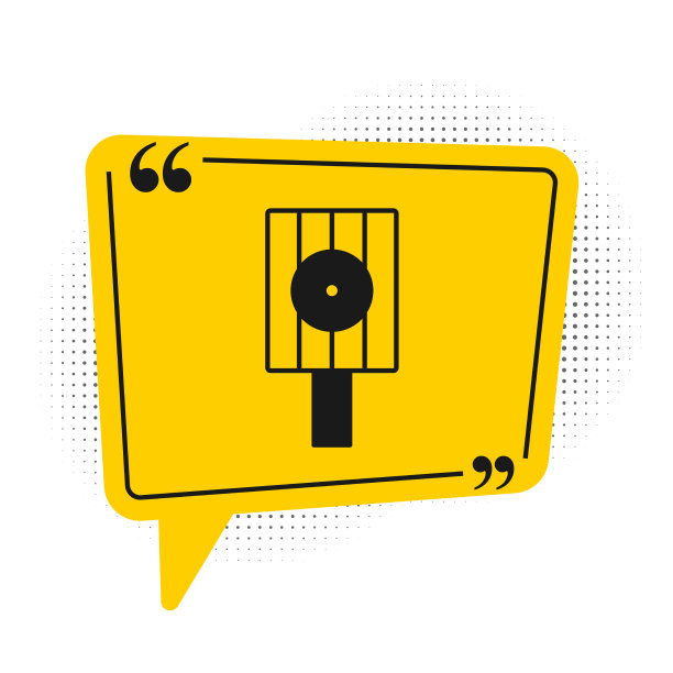 黑色喷胶罐的喷咀盖图标孤立在白色上图片下载