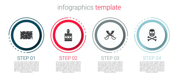 Set海盗藏宝图酒喝朗姆酒图片下载