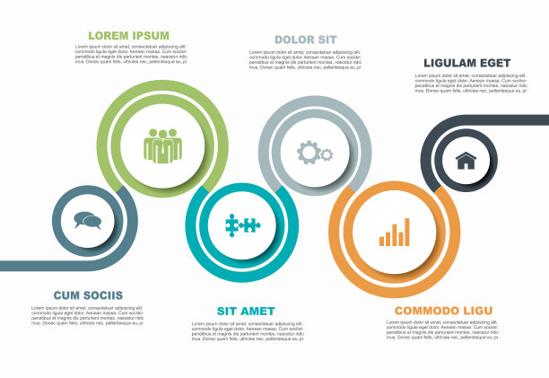 信息图表设计模板与地方为您图片下载