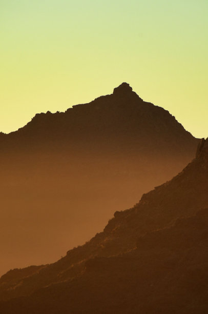 山中的日落，照片图片数码图像图片下载