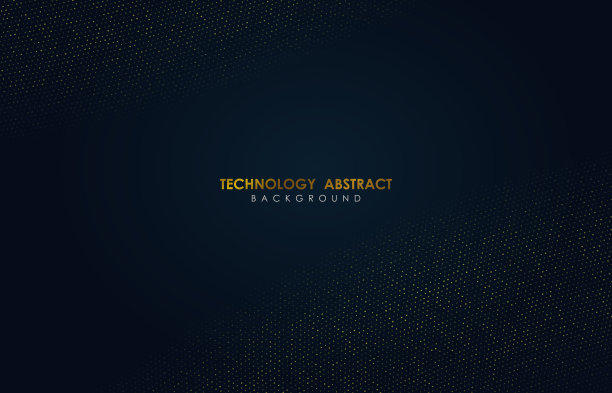 抽象金点图案设计半色调图片下载