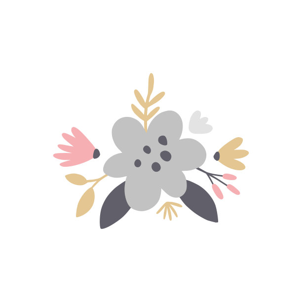 可爱的花环图片图片下载