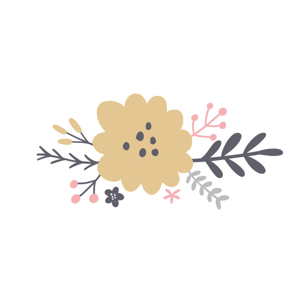 可爱的花环图片图片下载