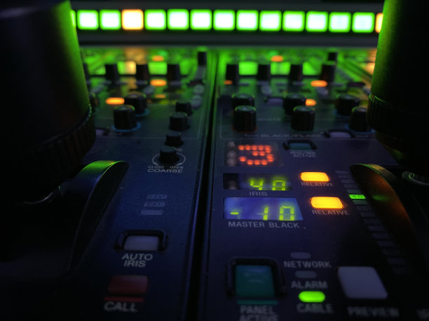 设备在广播库存照片图片下载