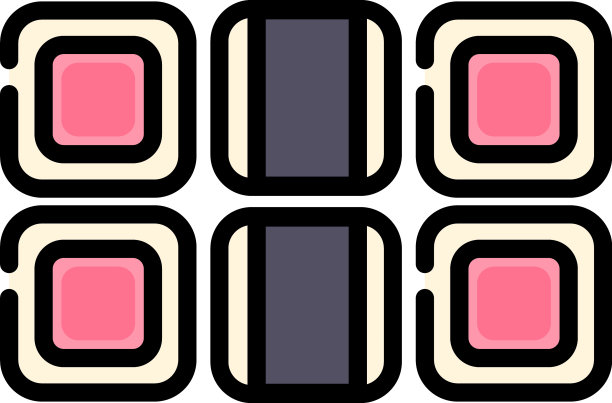 日本的食物——寿司卷图片下载