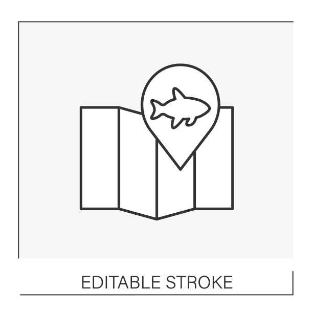 钓鱼线图标图片下载