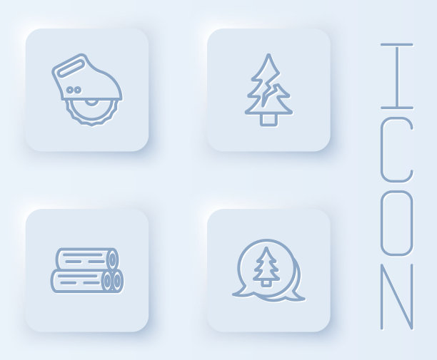 集线电圆锯树木圆木图片下载