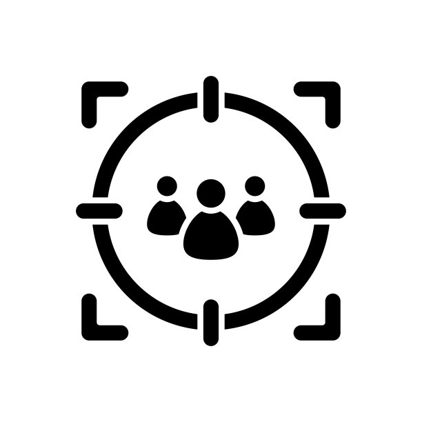 矢量目标受众图标 - 标志设计图片下载